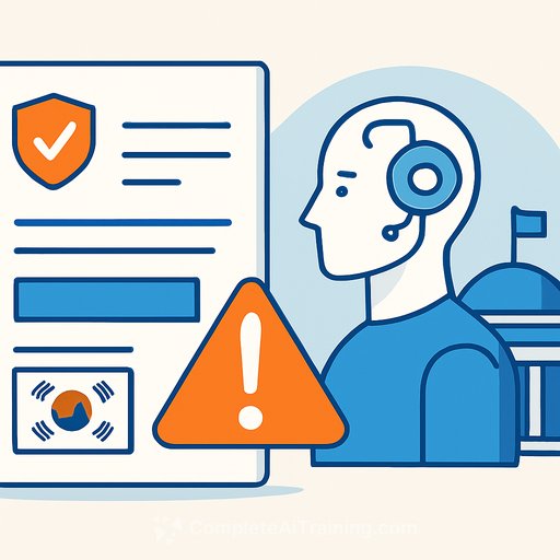 South Korea Enacts World's First Comprehensive AI Safety Law: Watermarks, Warnings, and Big Tech Oversight