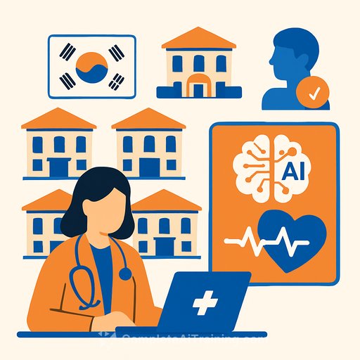 South Korea Invests in Six Universities to Train 1,000 Medical AI Experts