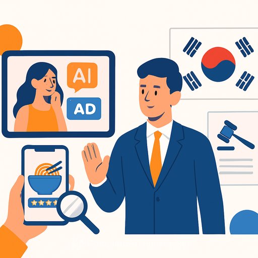 South Korea moves to regulate AI-generated advertising images as fake reviews spread across beauty and dining sectors