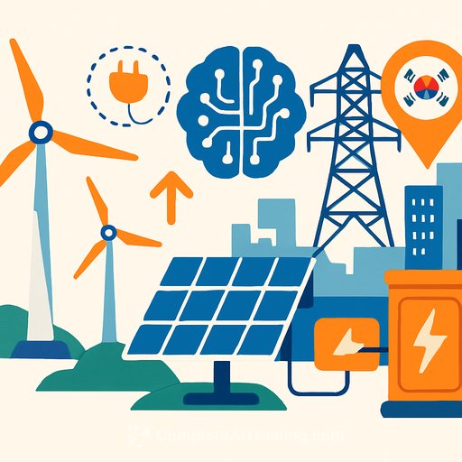 South Korea Plans AI-Driven Smart Grid to Boost Renewable Energy and Modernize Electricity Infrastructure