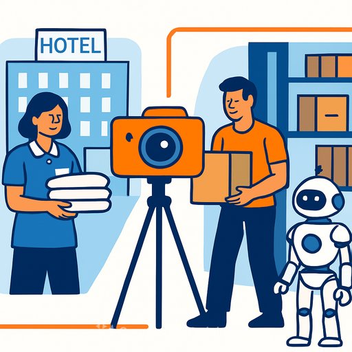 South Korean startup films hotel and warehouse workers to build AI training data for robots