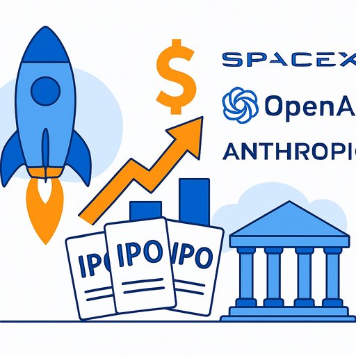 SpaceX, OpenAI and Anthropic prepare Wall Street debuts in what could be the largest IPO wave in history