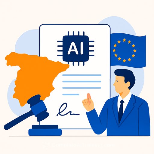 Spain approves draft organic law on AI governance to align with EU AI Act