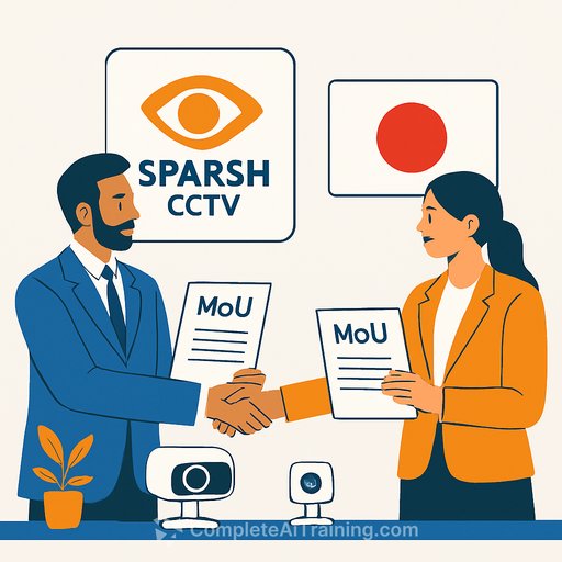 Sparsh CCTV signs MoU with Japan's Digital Media Professionals to develop edge AI cameras