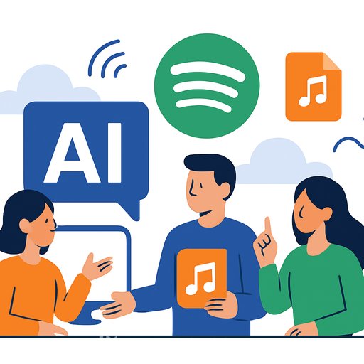 Spotify and Major Labels Launch Responsible AI Music Initiative with Artist Opt-In and New Licensing Deals