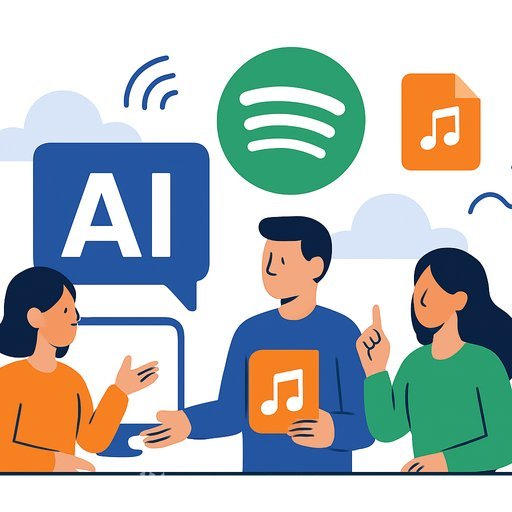 Spotify's AI Team-Up With Major Labels: New Tools, Tougher Rules
