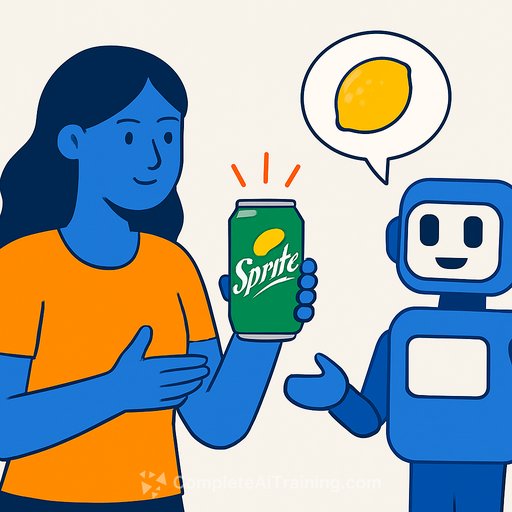 Sprite uses AI as both the tool and the punchline in its new summer campaign