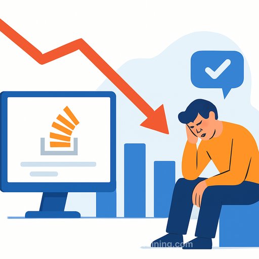 Stack Overflow's 78% Slump: AI Answers Up, Patience Down