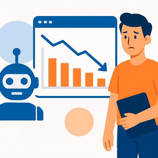Stanford Dashboard Shows Young Workers' Employment Falling in AI-Exposed Jobs