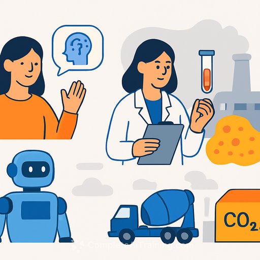 Stanford studies examine risks of AI companions, a new tumor blood test and the cost of decarbonizing cement