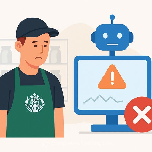 Starbucks drops AI inventory system after nine months over accuracy concerns