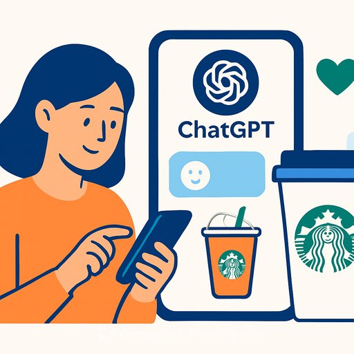 Starbucks launches ChatGPT app that suggests drinks based on customer mood