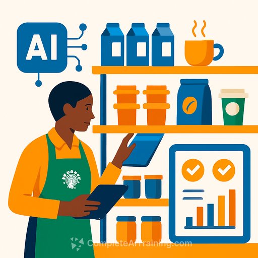 Starbucks Rolls Out AI Inventory Tracking to Keep Stores Stocked and Customers Satisfied
