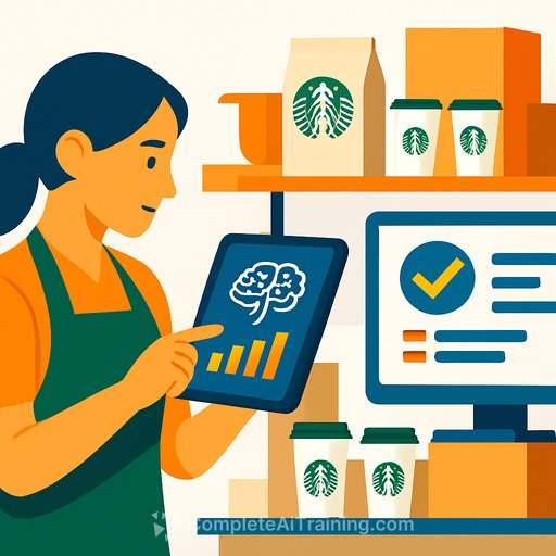 Starbucks Rolls Out AI-Powered Inventory Management in 11,000 Stores for Faster, More Accurate Operations