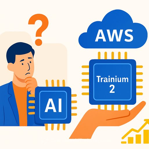 Startups say Amazon's AI chips can't match Nvidia; AWS says Trainium 2 is fully subscribed
