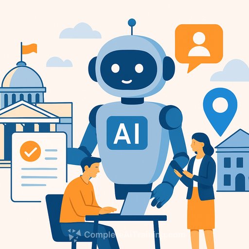 State and local governments deploy AI for routine administrative tasks and public services