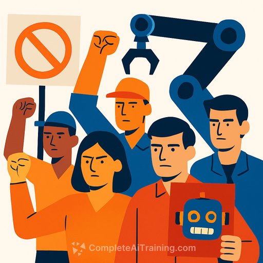 Stop Gen AI: Workers Unite to Resist Automation and Survive the Generative AI Onslaught