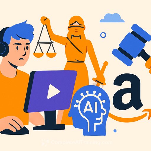 Streamers sue Twitch and Amazon over AI training without consent