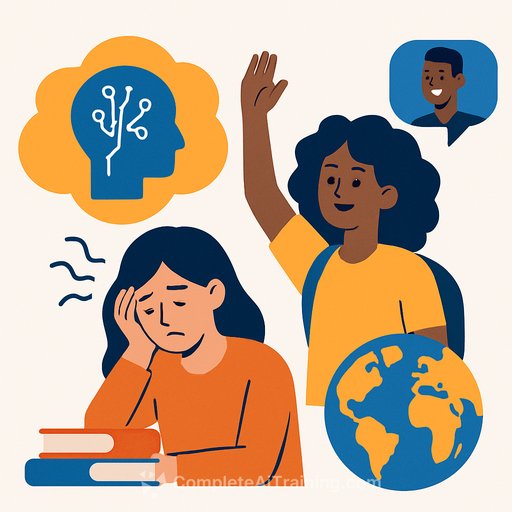 Student Wellbeing in the AI Era: Global Insights on Stress, Confidence, and Connection