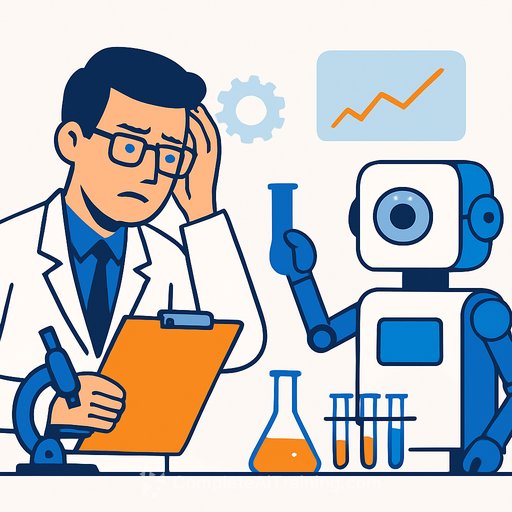 Study argues AI could make scientists do more work less well