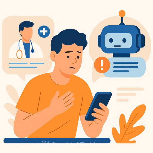 Study Finds AI Chatbots Often Provide Less Accurate Medical Advice Than Other Sources