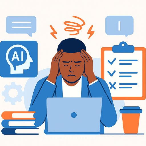 Study finds AI tool overload causes mental fatigue and errors among U.S. workers