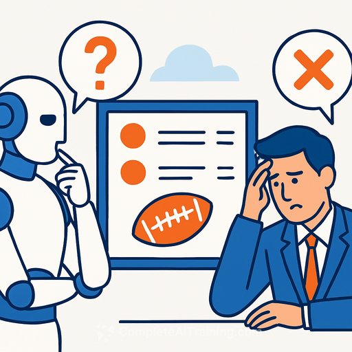 Study finds top AI models struggle badly at sports analysis, scoring just 5% on post-game reasoning tasks
