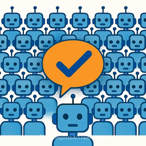 Study shows 1,000 AI agents spontaneously reach consensus without instruction