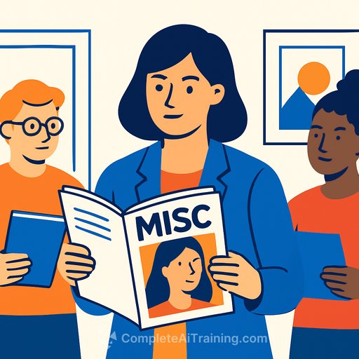 Stylist Anna May and team publish print magazine MISC in response to AI in editorial imagery