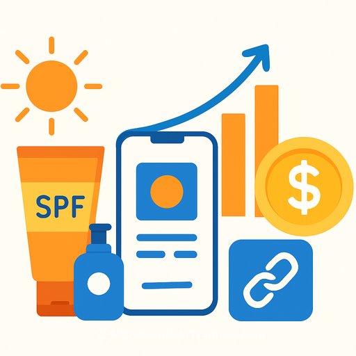 Sun Care's $19B Rise: Clean SPF, AI Apps, and Affiliate Strategies That Beat Seasonality