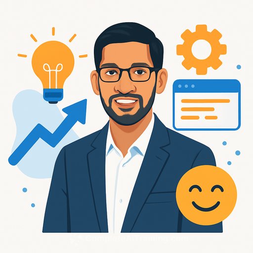 Sundar Pichai's Case for Vibe Coding: Faster Ideas, Fewer Barriers, More Joy