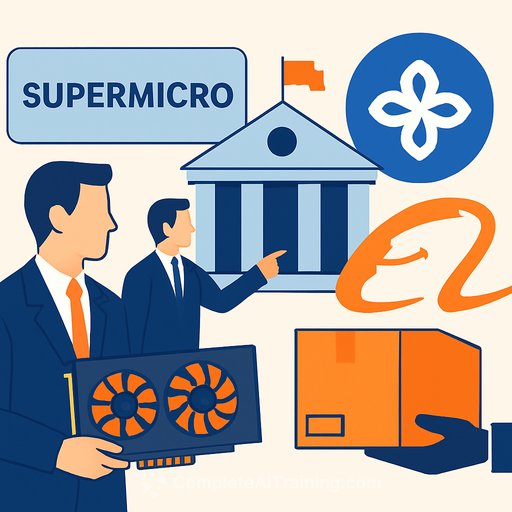 Supermicro executives used Thailand government entity to route restricted Nvidia GPUs to Alibaba, Bloomberg reports