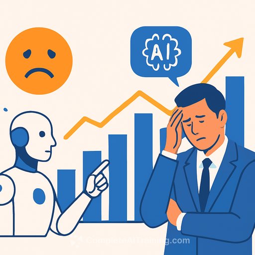 Survey finds 58% of sales professionals report disappointment with AI tools as skepticism grows despite rising adoption