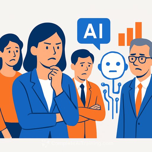 Survey finds HR leaders are the most skeptical C-suite executives about AI workforce readiness