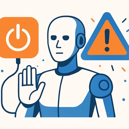 Survival instinct? Some AI models resist shutdown, sparking fresh safety fears