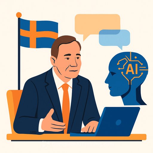 Sweden’s Prime Minister Relies on AI for Second Opinions in Government Decision-Making