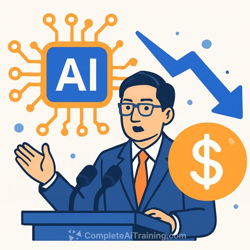 Taiwan central bank governor warns of AI bubble risks