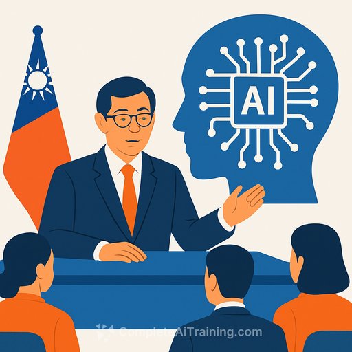 Taiwan establishes premier-led committee to coordinate national AI policy