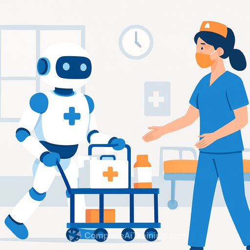 Taiwan Hospital Tests AI Robots to Speed Logistics, Curb Infections, and Support Staff