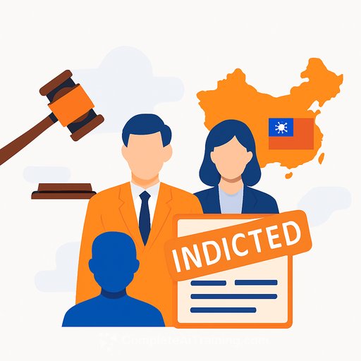 Taiwan indicts Nvidia and Supermicro staff over AI server exports to China