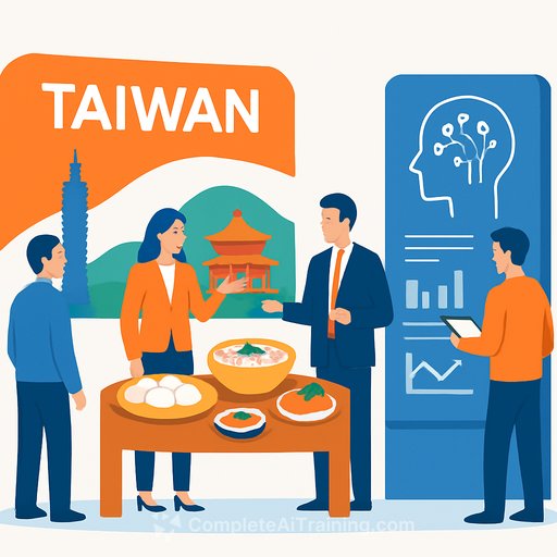 Taiwan promotes MICE offerings at IMEX Frankfurt with food activations and AI tools