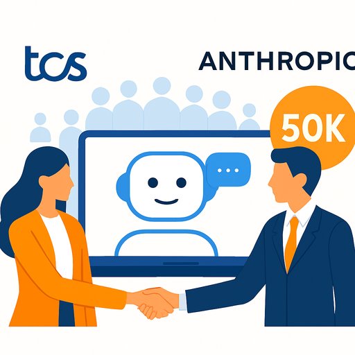 TCS partners with Anthropic to deploy Claude across 50,000 employees