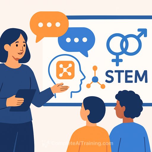 Teachers weigh benefits and risks of generative AI for gender-inclusive STEM education, study finds