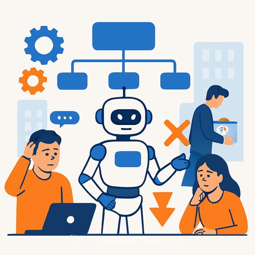 Tech companies cut middle managers as AI takes over coordination work, leaving employees with less support and fewer paths to promotion
