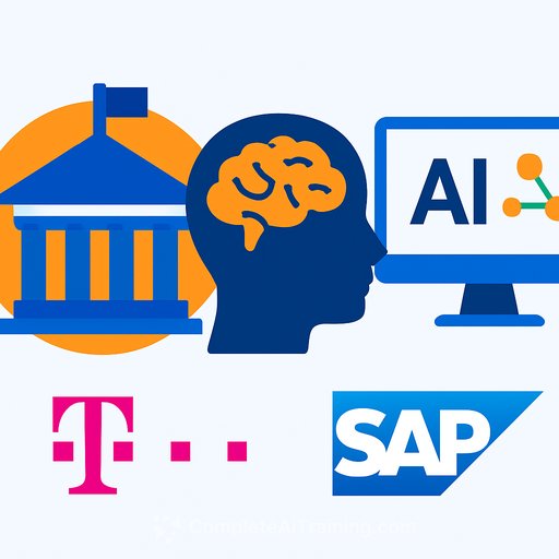 Telekom and SAP win German federal contract to build shared sovereign AI platform for public administration