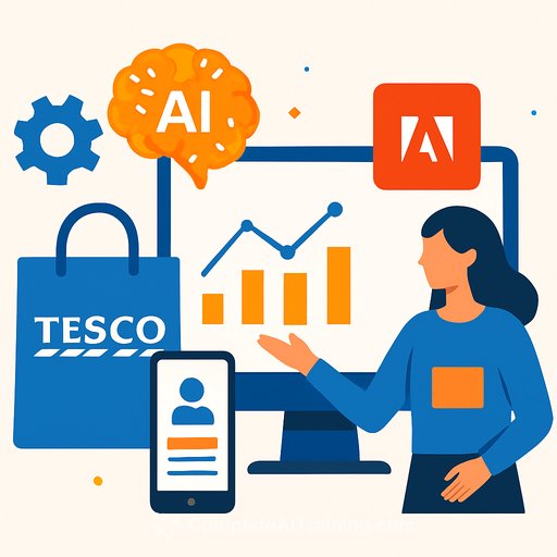 Tesco partners with Adobe to use AI and Clubcard data for personalised marketing