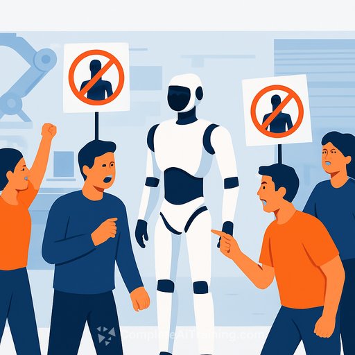 Tesla faces production hurdles as workers push back on training humanoid robots to replace them