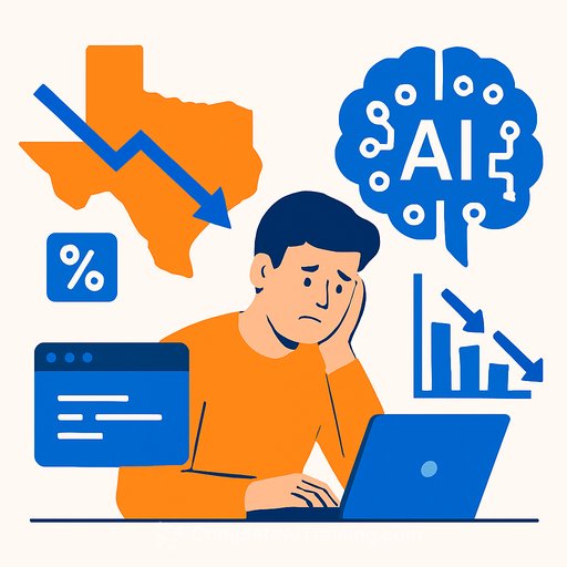 Texas computer science enrollment falls 20% as AI reshapes hiring and curricula
