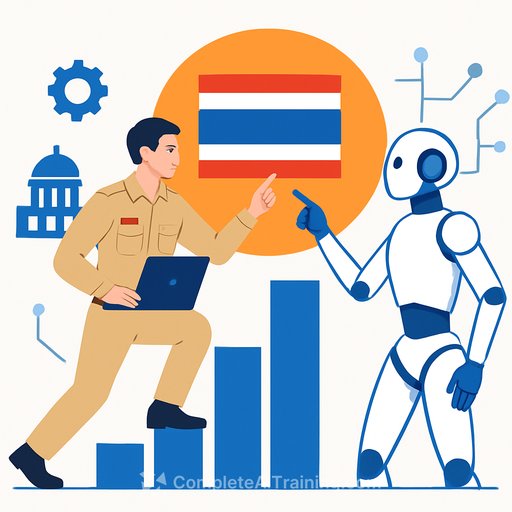 Thailand expands use of AI in government agencies to cut costs and improve services