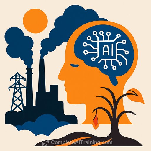 The Hidden Environmental Cost of Artificial Intelligence and Why We Must Rethink Its Use